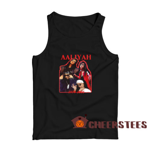 Aaliyah 1979 2001 Tank Top Memory Size S-2XL