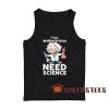 Albert Einstein Y'all motherfuckas Tank Top Need science Size S - 2XL
