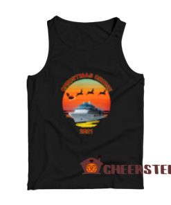 Christmas Cruise 2021 Tank Top Santa Claus Size S - 2XL