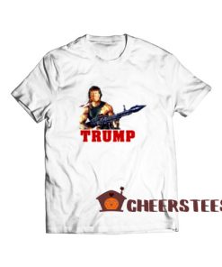 Donald Trump Rambo T-Shirt Trump 2020 Size S - 3XL