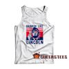 Drinkin Like Lincoln Tank Top Happy The 4th Of July Vintage Size S - 2XL