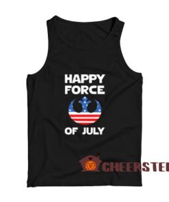 Happy Force Star Wars Tank Top Of July Size S-2XL