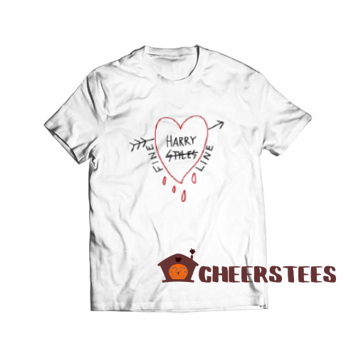Harry Styles Fine Line T-Shirt Heart Art S-3XL