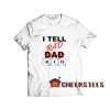 I Teel Rad Dad Jokes T-Shirt Periodically S-3XL