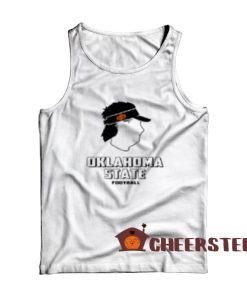 Mike Gundy Mullet Tank Top Oklahoma State Football Size S - 2XL