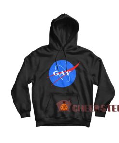 Nasa Gay Pride Logo Hoodie Space Gay Size S-3XL