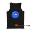 Nasa Gay Pride Logo Tank Top Space Gay Size S-2XL