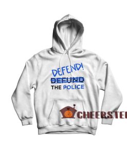 No Defund But Defend Hoodie The Police Size S-3XL