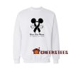 No Lives Matter Mickey Mouse Sweatshirt Disney Size S-3XL