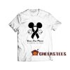 No Lives Matter Mickey Mouse T-Shirt Disney S-3XL