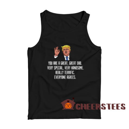 Trump Fathers Day Tank Top