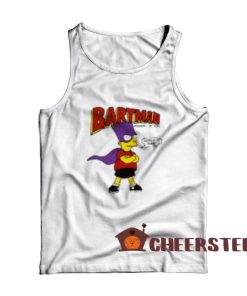 Bartman Avenger of Evil Tank Top The Simpsons Size S-2XL