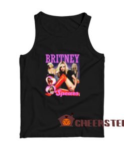 Britney Spears Retro Tank Top For Men And Women Size S-2XL