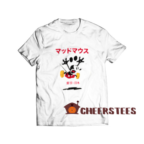 Disney Mickey Mouse Japan T-Shirt For Men And Women S-3XL