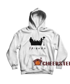 Friends Couch Silhouette Hoodie Friends TV Show Size S-3XL
