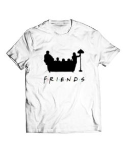 Friends Couch Silhouette T-Shirt Friends TV Show S-3XL