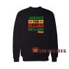 Justice for Elijah Mcclain Sweatshirt BLM Logo Size S-3XL