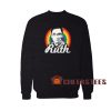 Ruth Bader Ginsburg Rainbow Sweatshirt Size S-3XL