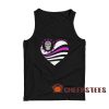 Skull Lover Heart Tank Top Cute Skull Size S-2XL