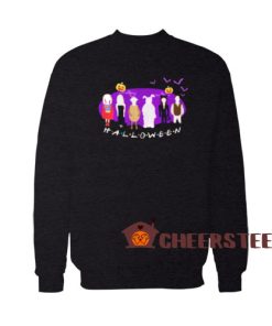 The One with the Halloween Party Friends Sweatshirt Size S-3XL