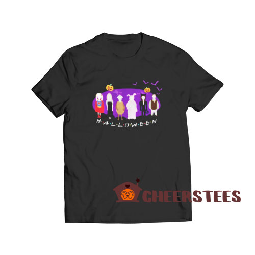 The One with the Halloween Party Friends T-Shirt S-3XL