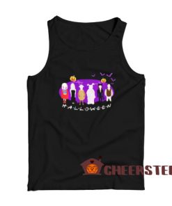 The One with the Halloween Party Friends Tank Top Size S-2XL