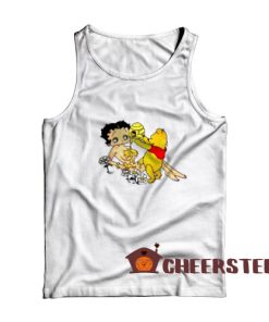 Winnie The Pooh Pouring Honey Tank Top Betty Boop Size S-2XL