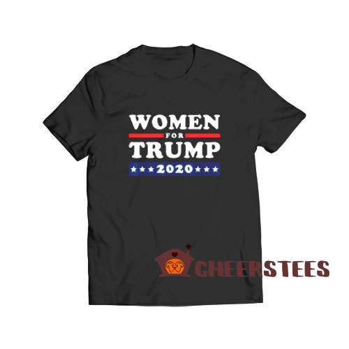 Women For Trump 2020 T-Shirt S-3XL
