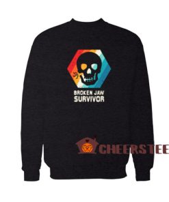 Broken Jaw Jawbone Sweatshirt For Men And Women Size S-3XL