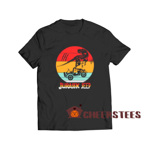 Jurassic Jeep Vintage T-Shirt Halloween 2020