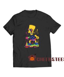 Trippy Bart Simpsons T-Shirt For Men And Women