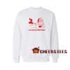 Present Santa Clause Sweatshirt I'm Laying On Your Present For Unisex