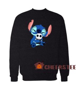 Stitch Hug Baby Jack Sweatshirt Skellington For Unisex