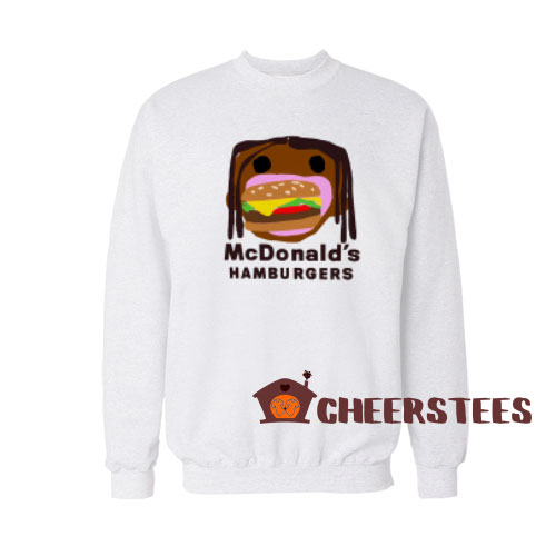 Travis scott burger hoodie Outlet