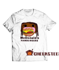 Travis Scott Burger T-Shirt McDonald's Collaboration