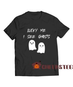 I See Ghosts Boo T-Shirt Halloween