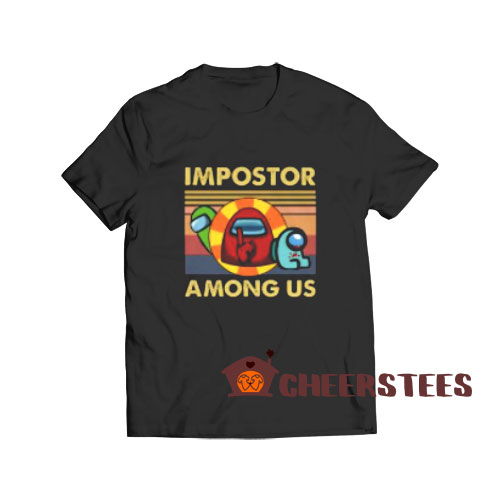 Impostor Among Us T-Shirt Vintage