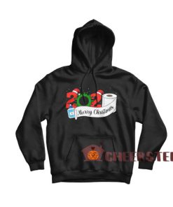 Merry Christmas 2020 Hoodie Quarantine Christmas For Unisex