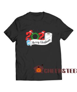 Merry Christmas 2020 T-Shirt Quarantine Christmas