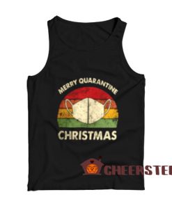 Merry Quarantine Christmas Tank Top Christmas Family For Unisex