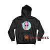 Peace Sign Hand Ufo Hoodie Planet Stars Ufo For Unisex