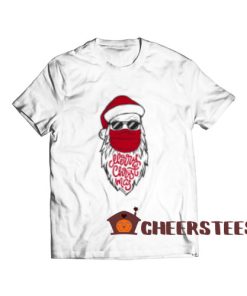 Santa Mask Christmas T-Shirt Funny 2020 Xmas