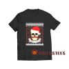 Santa Skull Christmas T-Shirt Merry Christmas Gift