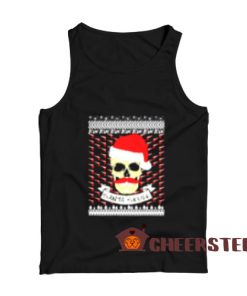 Santa Skull Christmas Tank Top Merry Christmas Gift For Unisex