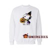 Snoopy Halloween Pumpkin Sweatshirt Trick or Treat For Unisex