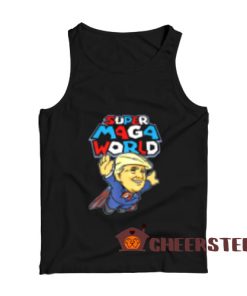 Super Maga World Tank Top Donald Trump For Unisex