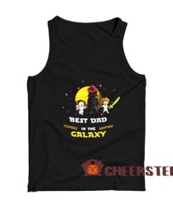 Best Dad In The Galaxy Tank Top Darth Vader For Unisex