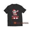 Christmas 2020 Toilet Paper T-Shirt Santa Claus Wear Mask Quarantine Size S-3XL