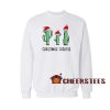 Christmas Fucktus Cactus Sweatshirt Merry Christmas Size S-3XL