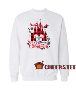 Dreaming Of A Disney Christmas Sweatshirt Disneyland For Unisex